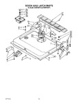 Diagram for 13 - Door And Latch