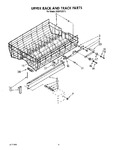 Diagram for 11 - Upper Rack And Track