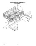 Diagram for 11 - Upper Rack And Track