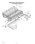 Diagram for 11 - Upper Rack And Track