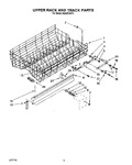 Diagram for 11 - Upper Rack And Track