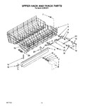 Diagram for 10 - Upper Rack And Track