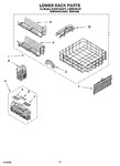 Diagram for 10 - Lower Rack Parts