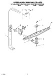 Diagram for 10 - Upper Wash And Rinse