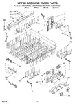 Diagram for 09 - Upper Rack And Track Parts