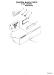 Diagram for 02 - Control Panel Parts