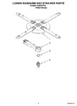 Diagram for 04 - Lower Washarm And Strainer Parts