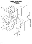 Diagram for 07 - Tub And Frame Parts