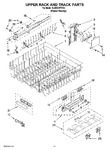 Diagram for 09 - Upper Rack And Track Parts