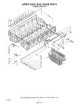 Diagram for 11 - Upper Rack And Track