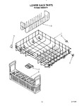 Diagram for 12 - Lower Rack