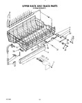 Diagram for 11 - Upper Rack And Track