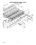 Diagram for 11 - Upper Rack And Track