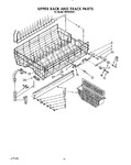 Diagram for 11 - Upper Rack And Track