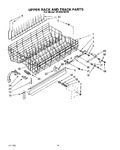 Diagram for 11 - Upper Rack And Track