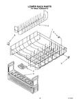 Diagram for 12 - Lower Rack