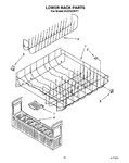 Diagram for 11 - Lower Rack