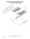 Diagram for 12 - Third Level Rack And Track Parts