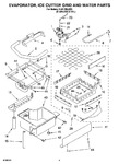 Diagram for 02 - Evaporator Ice Cutter Grid And Water Parts