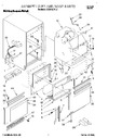 Diagram for 01 - Cabinet Liner And Door, Literature