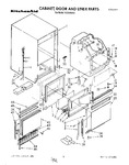 Diagram for 01 - Cabinet, Door And Liner, Literature