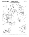 Diagram for 01 - Cabinet Parts