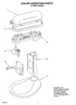 Diagram for 01 - Color Variation Parts