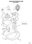 Diagram for 02 - Base And Pedestal Unit