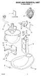 Diagram for 03 - Base And Pedestal Unit, Optional Parts