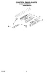 Diagram for 03 - Control Panel Parts