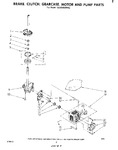 Diagram for 06 - Brake, Clutch, Gearcase, Motor And Pump