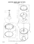 Diagram for 04 - Agitator, Basket And Tub