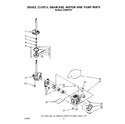 Diagram for 07 - Brake, Clutch, Gearcase, Motor And Pump