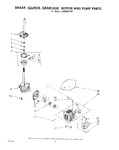 Diagram for 06 - Brake, Clutch, Gearcase, Motor And Pump