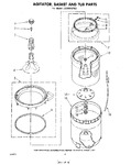 Diagram for 04 - Agitator, Basket And Tub