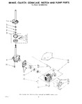 Diagram for 06 - Brake, Clutch, Gearcase, Motor And Pump