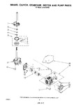 Diagram for 06 - Brake, Clutch, Gearcase, Motor And Pump