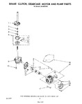 Diagram for 06 - Brake, Clutch, Gearcase, Motor And Pump