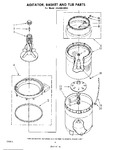 Diagram for 04 - Agitator, Basket And Tub