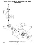 Diagram for 06 - Brake, Clutch, Gearcase, Motor And Pump