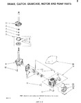 Diagram for 06 - Brake, Clutch, Gearcase, Motor And Pump