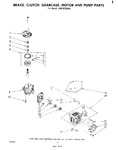 Diagram for 06 - Brake,clutch, Gearcase,motor,pump