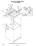 Diagram for 02 - Top And Cabinet , Literature And Optional