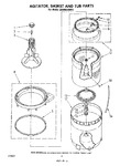 Diagram for 04 - Agitator, Basket And Tub