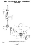 Diagram for 06 - Brake, Clutch, Gearcase, Motor And Pump