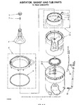 Diagram for 04 - Agitator, Basket And Tub