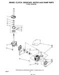 Diagram for 06 - Brake, Clutch, Gearcase, Motor And Pump