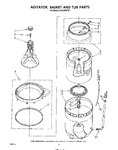 Diagram for 04 - Agitator, Basket And Tub