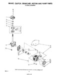 Diagram for 06 - Brake, Clutch, Gearcase, Motor And Pump