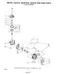 Diagram for 06 - Brake, Clutch, Gearcase, Motor And Pump